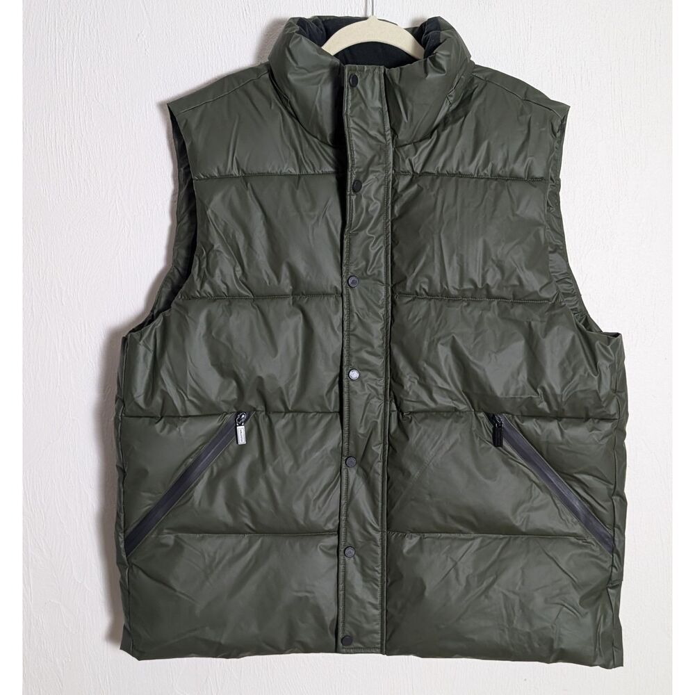 HUNTER CHISWELL Insulated Heavy Puffer VEST Jacket Mens XL NEW *missing hood